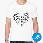 Мужская спортивная футболка