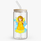 Банка с бамбуковой крышкой