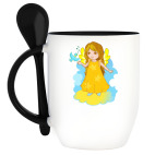 Кружка с ложкой