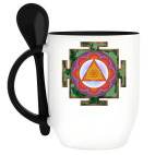 Кружка с ложкой