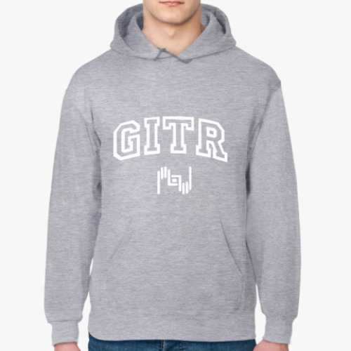 Толстовка худи с принтом GITR