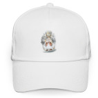 Кепка / бейсболка, белая (печать) Белочка!