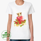 Женская футболка органик