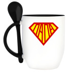 Кружка с ложкой