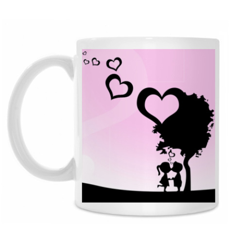 Кружка с принтом Love