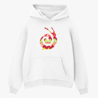 Толстовка худи оверсайз