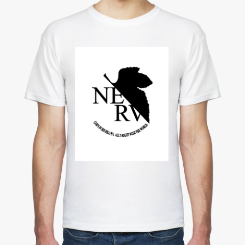 Футболка с принтом Nerv