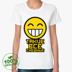 Женская футболка органик