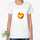Женская футболка органик