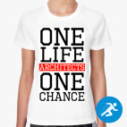 Женская спортивная футболка