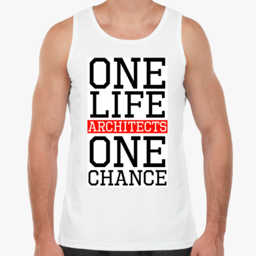 Майка с принтом Architects