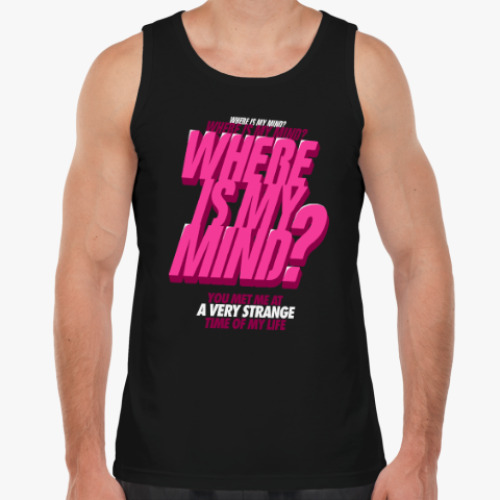 Майка с принтом Fight Club Бойцовский Клуб