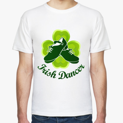 Футболка с принтом Irish dancer