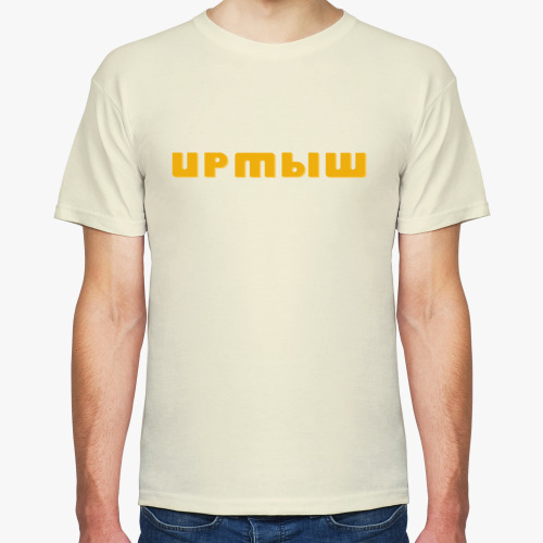 Футболка с принтом Иртыш