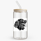 Банка с бамбуковой крышкой