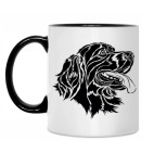 Кружка двухцветная