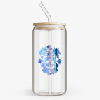 Банка с бамбуковой крышкой