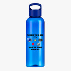 Прозрачная спортивная бутылка