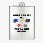 Фляжка стальная