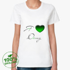 Женская футболка органик