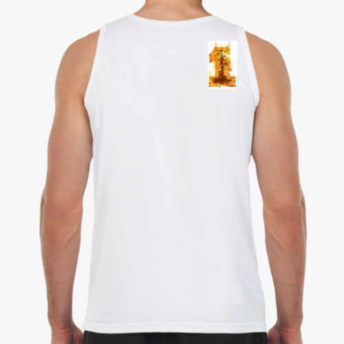 Майка с принтом  'Будь первым!'