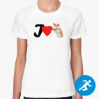 Женская спортивная футболка