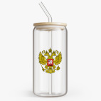 Банка с бамбуковой крышкой