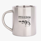 Кружка металлическая