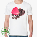 Мужская футболка органик