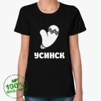 Женская футболка органик