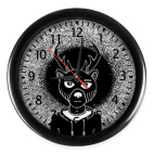 Настенные часы (с цифрами) Белый шум