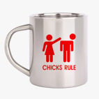 Кружка металлическая