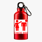 Металлическая бутылка 400 мл UV-DTF