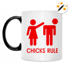 Кружка-хамелеон