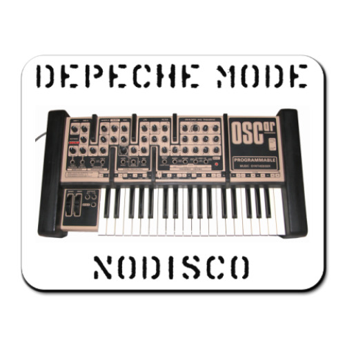 Коврик для мыши с принтом  Depeche Mode