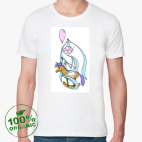 Мужская футболка органик