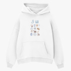 Толстовка худи оверсайз