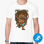 Мужская спортивная футболка