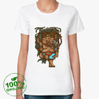 Женская футболка органик