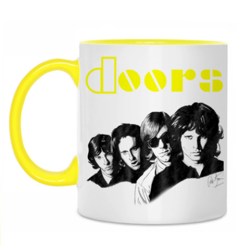 Кружка с принтом The Doors