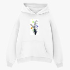 Толстовка худи оверсайз