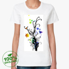Женская футболка органик