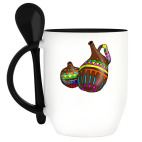 Кружка с ложкой