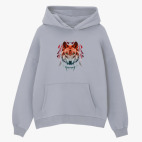 Толстовка худи оверсайз