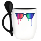 Кружка с ложкой