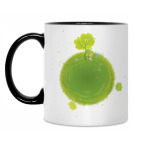 Кружка двухцветная