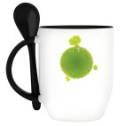 Кружка с ложкой