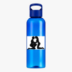 Прозрачная спортивная бутылка