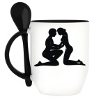 Кружка с ложкой