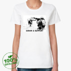 Женская футболка органик